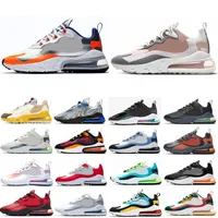 With Shoes Box 2020 BAUHAUS React ENG Men Running Shoes v2 University Red Easter UNC Worldwide Core White Oracle Aqua v3 women mens trainers