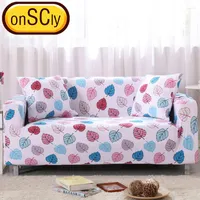 Chair Covers Leaf Protector Sofa Cover Slipcover Furniture Couch For Living Room Corner Elastic