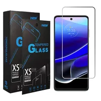 Tempered Glass Protectors For Moto G 5g 2022 Boost Celero Power A03s A53 A13 S21 FE Tcl 30XE 20 XE Clear Screen Film