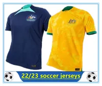 22 23 Australias Soccer Jerseys Home Away Mooy Souttar Hrustic Boyle Irvine Mabil McGree Jersey Football Shirts Coupe du monde