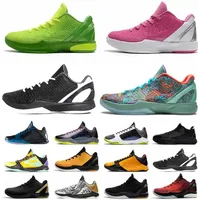 Mamba Zoom Protro 5 6 Mens Trainers Basketball Shoes 5s 6s Challenge Red All-Star Mambacita Chaos Playoff Pack White Del Sol Grinch Big Stage Parade Sneakers