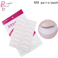 False Eyelashes 280 Pairs pack Extension Practice Paper Stickers Patch Under Eye Pads Patches Lashes Makeup Tools