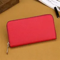 Fashion Zip Around Women Purse PU Leather Long Wallets for Lady Travel Card Case Holder Classic Wallet High Quality234j