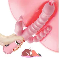 Masager Sex Toys Toy Massager 3 in 1G-spot nipple dild dild rabbit varibrat