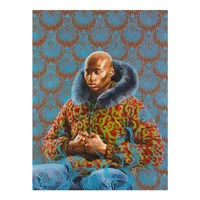 Kehinde Wiley Kern Alexander Study Painting Poster Print Home Decor Framed Or Unframed Popaper Material201d