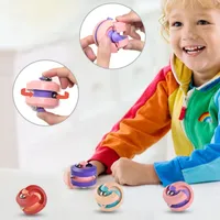 Decompression Toy Marble Track Magnetic Orbit Ball Pinball Gyro Cube Fidget Cubes Tops Spinning s Adult Kids 220924