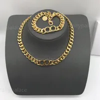 Fashion gold stainless steel letter Love Necklace mens women Pendants Retro Charm Chain Pendant bracelet hip hop Jewelry gift267c