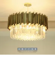 Pendant Lamps Modern Lighting Chandelier Luxurious Crystal For Living Room Dining Gold LED Lights