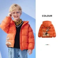 Disney authentic authorized Down Coat short lightweight down jacket 2022 autumn and winter new baby warm top wholesale