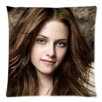 Pillow Kristen Jaymes Stewart Print Case DIY Cover Decorative Pillowcase For Sofa Chair 45x45cm Home Decor