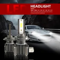 12000LM 6500K 12V H1 H4 H7 H11 9005 HB3 9006 HB4 LED Car Headlight Bulbs Auto Lights for Motorcycle