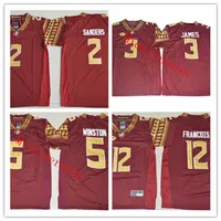 1 College Wear James American College Football Derwin Wear 2022 3 NCAA Custom Stitched Jersey