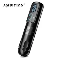 Maszyna tatuażu ambicja Vibe bezprzewodowy długopis Bezszczotkowy silnik z ekranem dotykowym pojemność baterii 2400 mAh dla artystów 220926