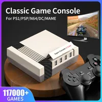 Game Controllers Joysticks Wireless Retro Video Game Console Super Console X Pro Cube With 62000 Classic Games For PS1 PSP N64 DC NDS 4KHD Mini TV Game Box T220916