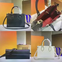M45659 Onthego Pm Crossbody Hand Bags Bicolor Embossed Luxury Designer Women Shoulder Bag Cross Body Purses Small Totes Handbags183C