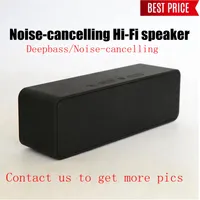 Portable speakers mini bluetooth speaker wireless speaking deepbass hifi waterproof headsets speaker box Noise-cancelling 9D stereo sound mix the colors dropship