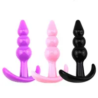 Секс -привлекательность массажер мягкий анальный дилдо для задних плагин взрослые взрослые гей -фаллос бусинки игрушки для мужчин BDSM женщина для взрослых мужчин женщины