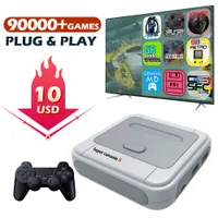 Game Controllers Joysticks Super Console X Retro Game Console For PSP PS1 Naomi MAME N64 DC With 90000 Classic Retro Games HD Wifi TV Video Game Player T220916
