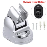 Bath Accessory Set 1pc Bathroom Adjustable Shower Head Holder Suction Cup Wall Mounted Supplies