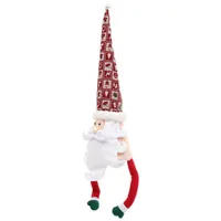 Christmas Decorations Treetopper Santadecoration Top Claus Ornament Decorroom Snowman Hugger Gnomeparty Favors Giftholiday Branch Hugging