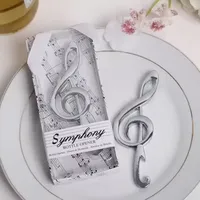 Symphony Chrome Music Note Bottle Opener in Gift Box Bar Party Supplies Wedding&Bridal Shower Favors FY5596 926