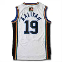 Gym Clothing Aaliyah19# Brick Layers CAMBRIDGE 3 White Basketball Jersey Suit Cl 220812