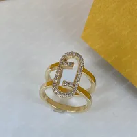 2022 Designer Top Quality Luxurys Designers Love Ring Gold Letter Rings Fashion Women Men Wedding Jewelry Unome Party D2202262Z299U