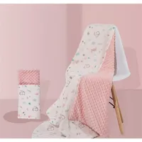 BABY Cotton Blanket Morft Flannel Fleece Fleece Swaddling Neonato per bambini Minky Bianchetta Wrap Cover Golles Y201009241J
