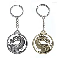 Keychains High Quality Keychain Game Mortal Kombat KeyRing Key Ring Car Accessories Holder For Gift Chaveiro Chain Jewelry