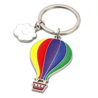 Turkey Hot Air Balloon Keychains Travel Souvenir Gift Balloon Keychain Pendant Fashion Accessories Keyring