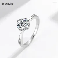 Bracelet Earrings Necklace Diamond S925 Sterling Silver Ring Earring For Women 2022 Jewlery Organiser 4-10 Size Luxury Wedding Couples