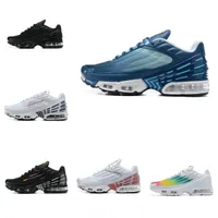 2022 High Quality TN Plus 3 Running Shoes Airs Obsidian White Aquamarine Laser Blue Ghost Green Men Women Trainers Sports Sneakers Multi Tpp
