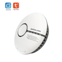 Smart Home Sensor Wifi Smoke Detector Fire Alarm Wireless Security System For Kitchen Store el Factory