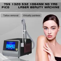 Beauty Items Picosecond nd Yag Laser 1064nm 532nm 755nm Laser Tattoo Removal Carbon Peel