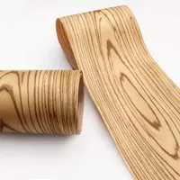 Natural Zebra Holzfurnierblechmöbel Restoration Blätter Holz DIY-Material für Lautsprecher Showcase-Schränke Tischküche-Flat Cut-20x250cm