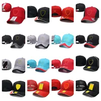 2022 NOUVEAU F1 RACING CAP FORMULA1 Équipe Logo Baseball Cap Nouveau chapeau de soleil brodé complet