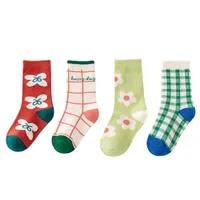 Socks Children Kids Baby Cotton Accessories Spring Autumn Winter Girls Boys Medium Tube Stockings E14864