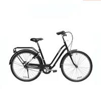 Bicicleta de acero de alto carbono de 26 pulgadas en la ciudad con aluminio de aluminio de aluminio de pared de aluminio.