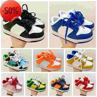 2022 childrens Kids trainer Shoes For Boy Girl Sports Black White Chunky Dunks Low Cows Trainers youth basketball shoes Boys and Girls