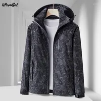 Men's Jackets 2022 Spring Autumn Men Camouflage Casual Loose Plus Size Waterproof Breathable Man Outdoor Coats Hiking Sportswear