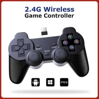 Game Controllers Joysticks 2.4G Gamepad for PC Laptop Android TV BOX PC360 PS3 Wireless Controller Super Console X USB Joystick No Delay within 10 meters T220916