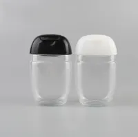 30 ml Hand Sanitierer Flasche Haustier Plastik Halbbekleidung Flip Cap Flasche Kindertransporthand-Hand-Sanitizer-Flaschen SN4899