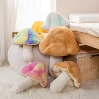 Плюшевые кукол фаршированные грибные подушка диван с подушками подушка для мытья плюшевая игрушка творческая грибная плюшевая кукла Высококачественный подарок 220927