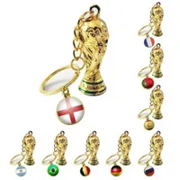 Football Trophy Decorative Objects Figurines Mini Keychain Model Souvenir Award Match Key Chain Backpack Accessories Game Special Gift FY3913 927