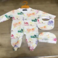 Newborn Infant Baby Romper Girl Boy Spring Autumn Warm Blanket Children Kids Long Sleeve Cotton Swaddling Jumpsuit Hat 3Pcs Outfit295I