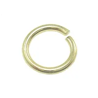 100pcs Lot 925 Sterling Silber Gold Plated Open Jump Ring Split Rings Accessoire für DIY Craft Jewelry W5009 251t