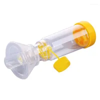 Storage Bottles Babies & Kids Adults Asthma Spacer Inhaler Device Silicone Aerosol Chamber Home Health Care Supplies