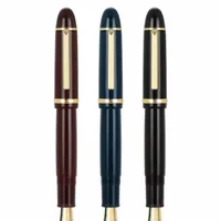 Fountain Pens JinHao X159 Acrylic Black Fountain Pen Metal Clip Extended Fine Nib F 0.5mm 220927