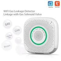 Smart Home Sensor Wireless Gas Detector Alarm Linkage Leak Security APP Control Safety Leakage