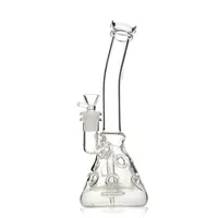 11 inch Feb egg hookah bong beaker bong clear glass water pipes with bowl